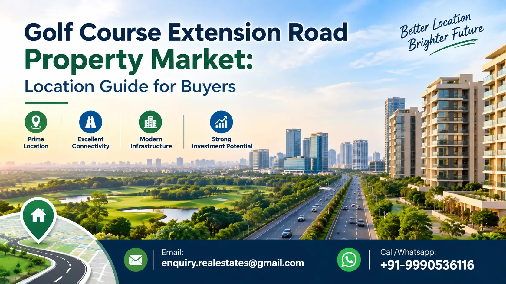 Golf Course Extension Road Property Market: Location Guide for Buyers